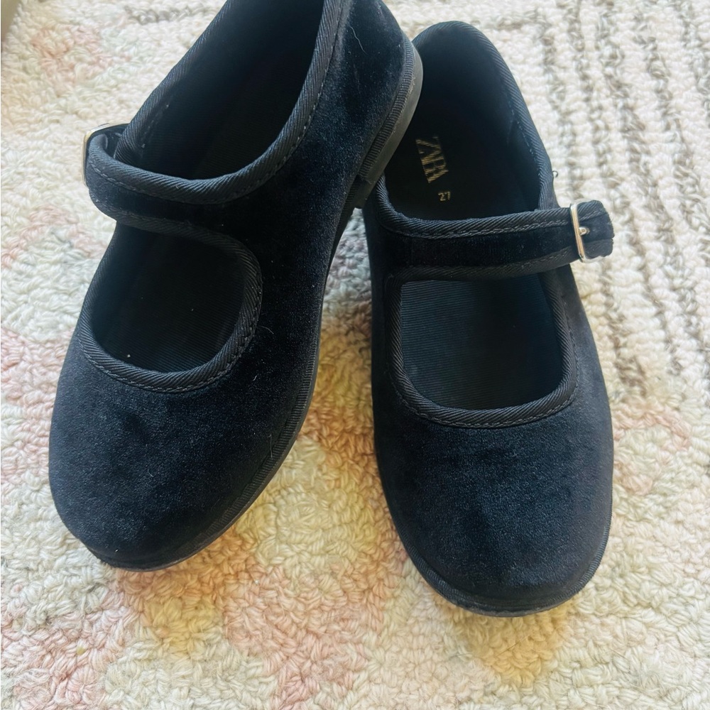 Black Kids Mary Jane Shoes